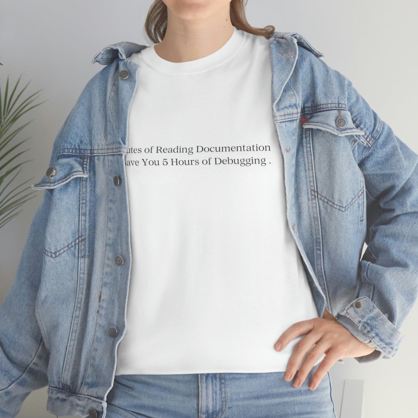 A 5 Minutes Can Save You 5 Hours: Get Our Unisex Heavy Cotton Tee and Debug in Style