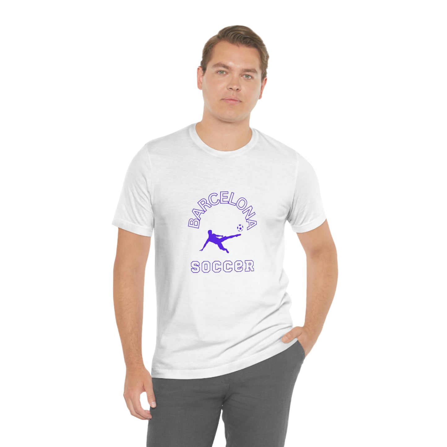 A Great Messi T-Shirt - Unisex Jersey Short Sleeve Tee for Argentina Barcelona Soccer Fans