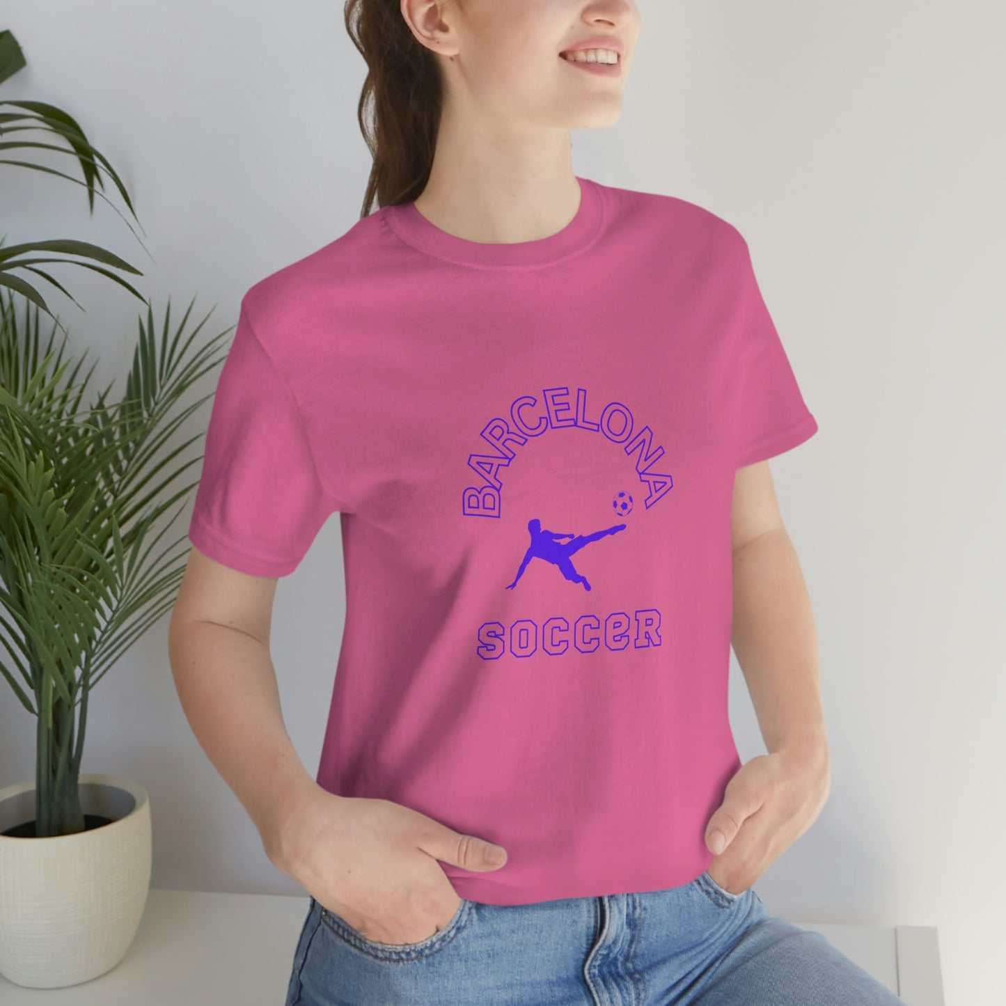 A Great Messi T-Shirt - Unisex Jersey Short Sleeve Tee for Argentina Barcelona Soccer Fans