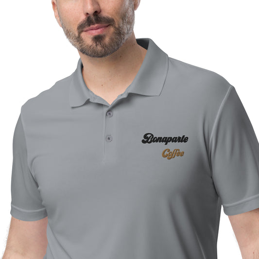 Adidas Shirt Elevate Your Style and Performance with Bonaparte Coffee Adidas Performance Polo Shirt - Perfect for Both Men and Women!