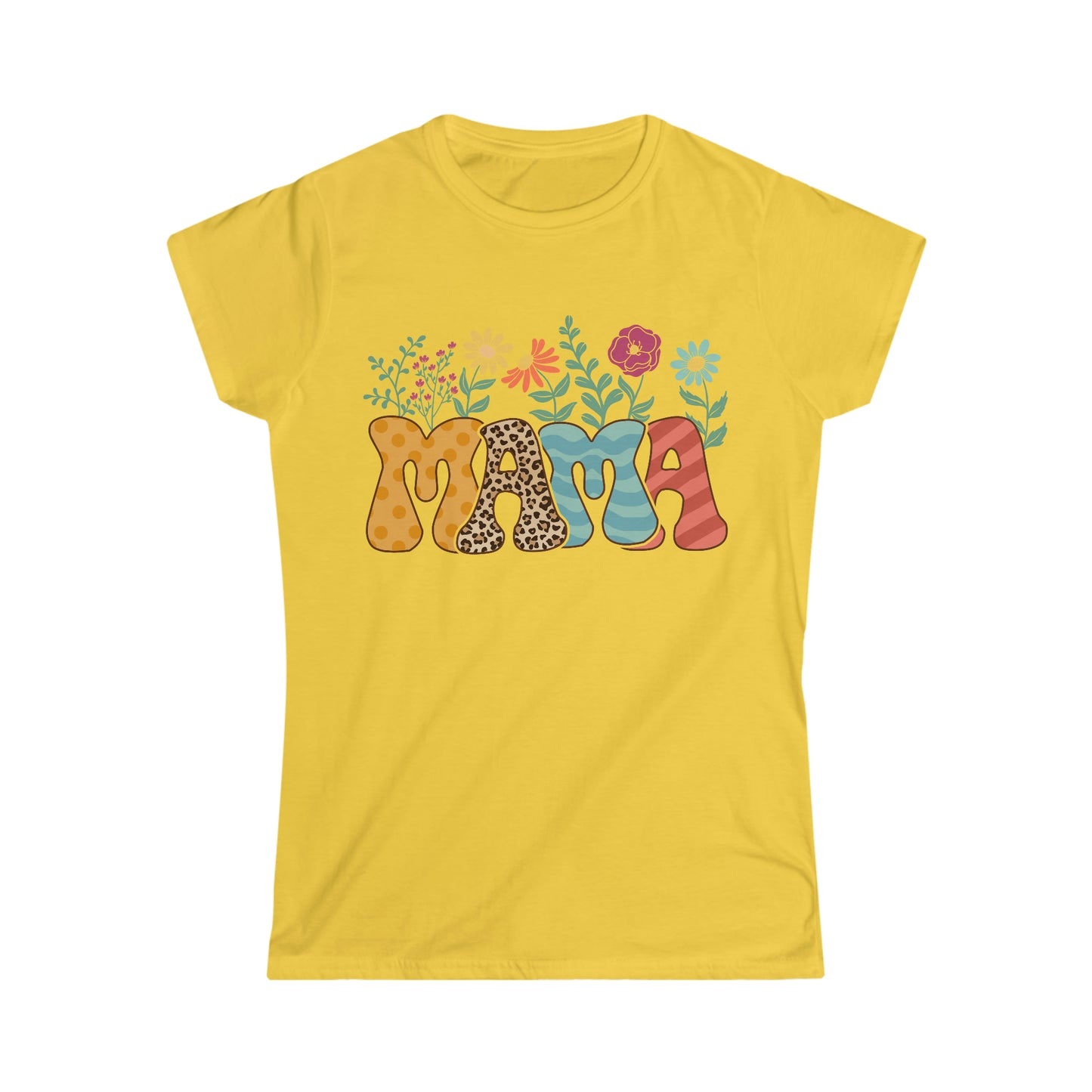 Mother's Day Gift Idea: Women's Softstyle Tee Mama T-Shirt
