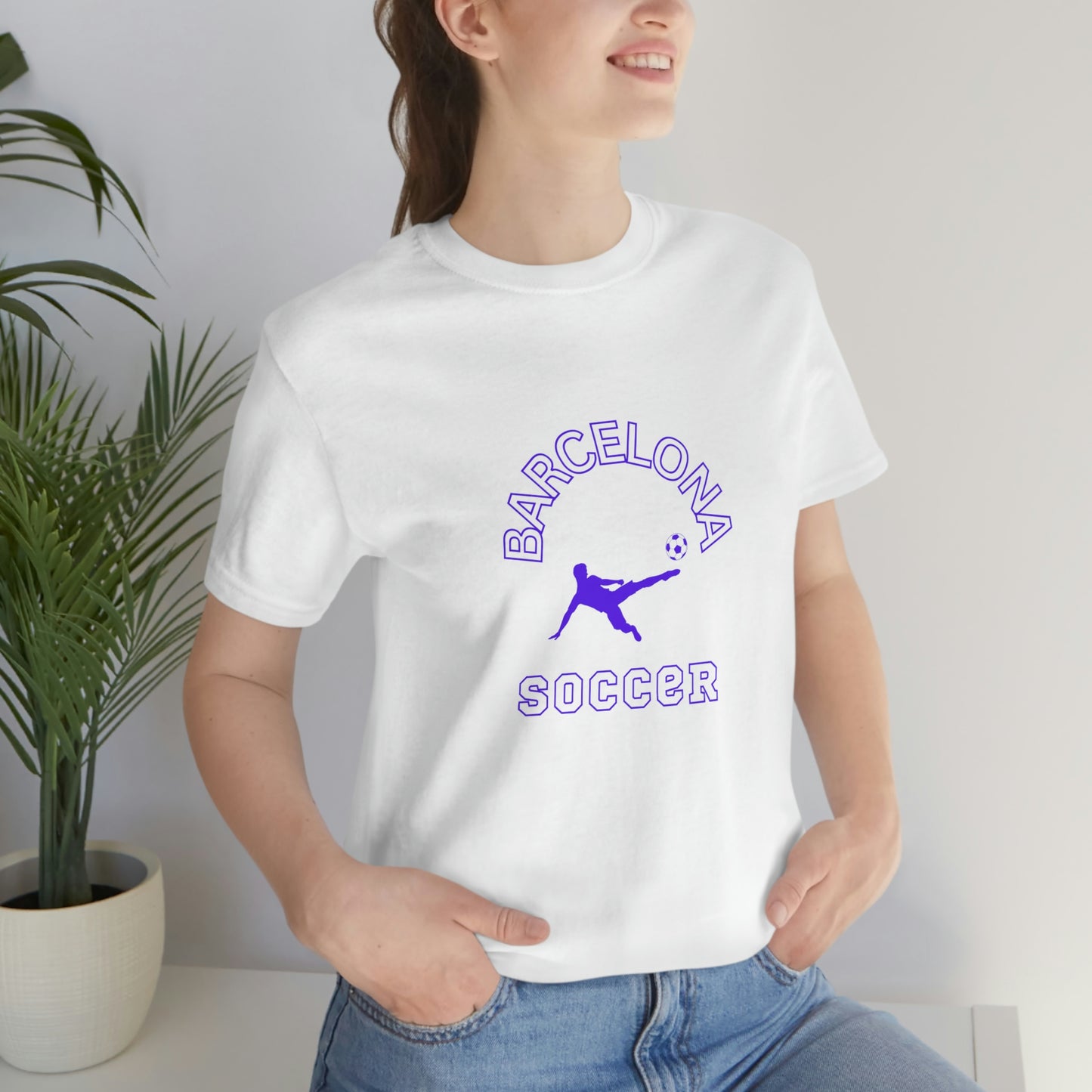 A Great Messi T-Shirt - Unisex Jersey Short Sleeve Tee for Argentina Barcelona Soccer Fans